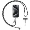 Smycz do telefonu z kablem do ładowania  Usams SJ746 30W USB-C do Lightning 1.2m czarny
